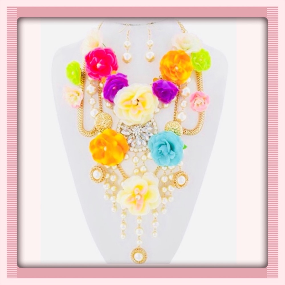 🛍New Dripping 3D Necklace Set